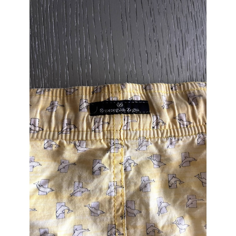 Ermenegildo Zegna Swim Shorts - Yellow XL - Great Used Condition - Picture 6 of 7